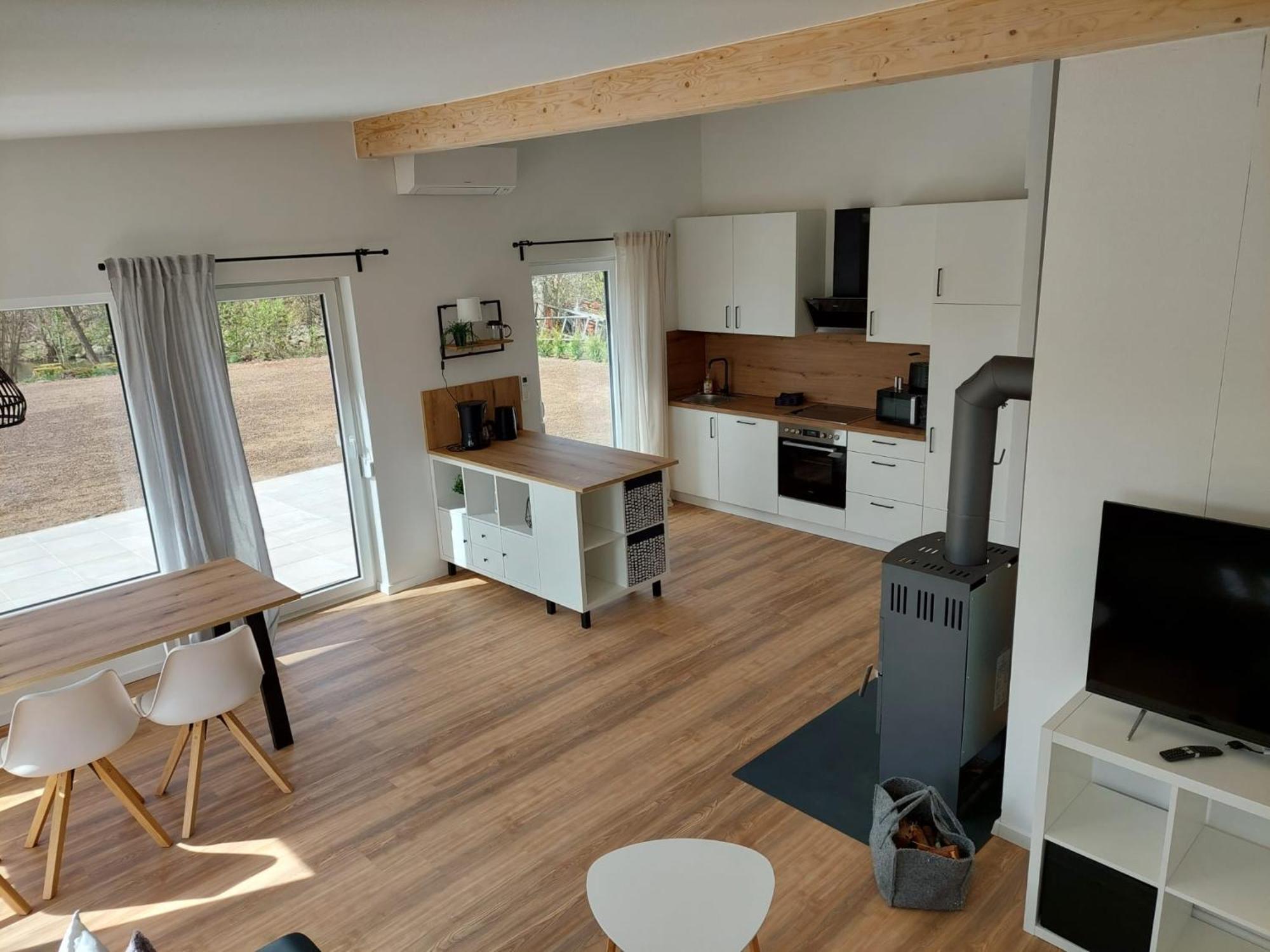 Ferienhaus Casa Neugrua Stockheim  Exteriör bild